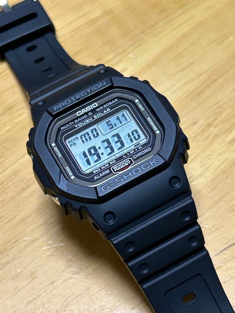 Casio G-Shock GW-5000U MultiBand6 Radio Solar Watch Japanese Made