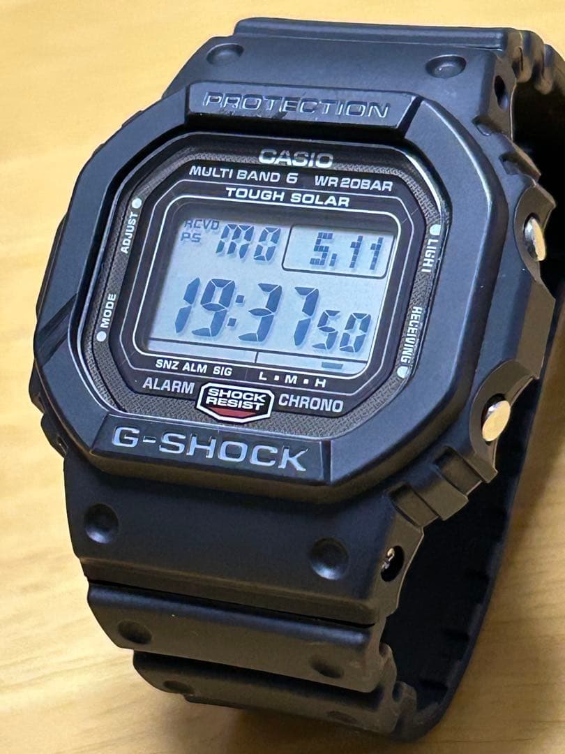 Casio G-Shock GW-5000U MultiBand6 Radio Solar Watch Japanese Made