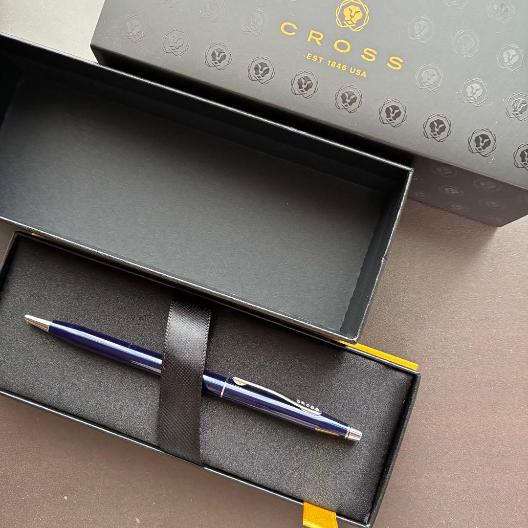 Cross Classic Century Translucent Blue Lacquer Ballpoint Pen NAT0082-112