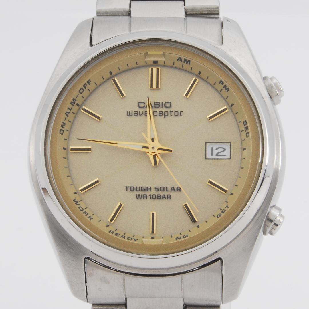 Casio Wave Ceptor WVQ-110DJ Solar Radio Wave Watch — Japan Import