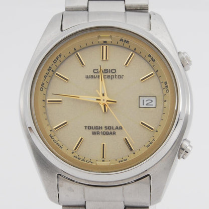 Casio Wave Ceptor WVQ-110DJ Solar Radio Wave Watch — Japan Import