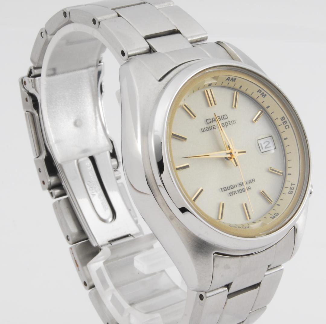 Casio Wave Ceptor WVQ-110DJ Solar Radio Wave Watch — Japan Import