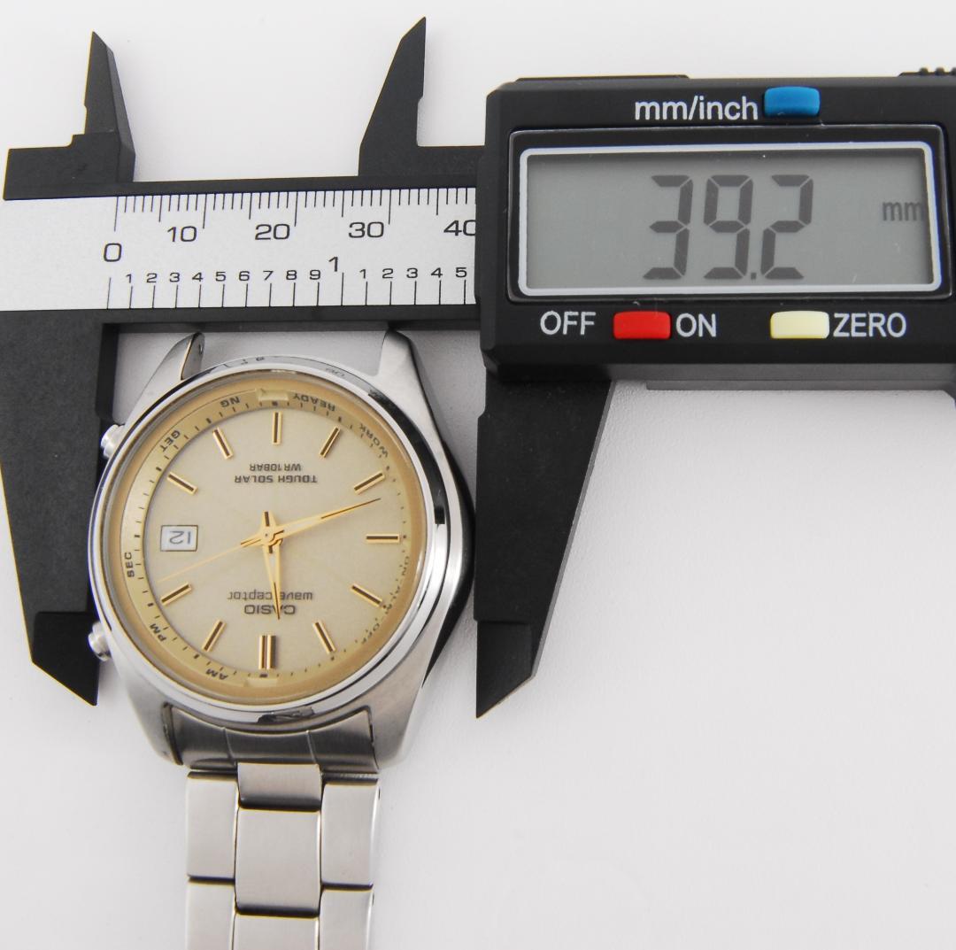 Casio Wave Ceptor WVQ-110DJ Solar Radio Wave Watch — Japan Import