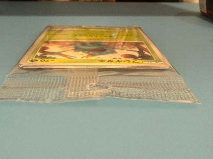 Unopened Fushigidane Pokémon trading card from Sword & Shield S Series promotional set in hard case
