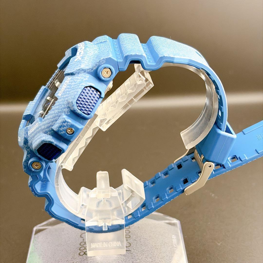 Casio G-Shock Model ga-110dc Blue Quartz Watch with Guarantee — Japan Import