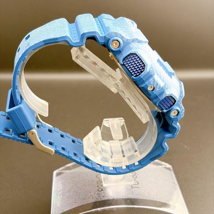 Casio G-Shock Model ga-110dc Blue Quartz Watch with Guarantee — Japan Import