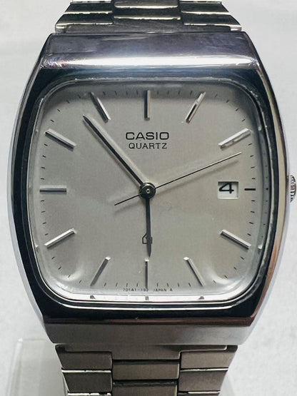 Casio MQ-505 Men's Watch with Quartz Movement and Silver Dial — Japan Import