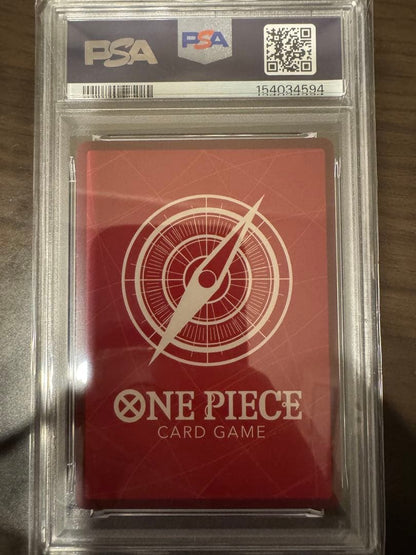 Rebcca Series OP04-039 Parallel PSA8 Card graded NM-MT 8 with model number OP04-039