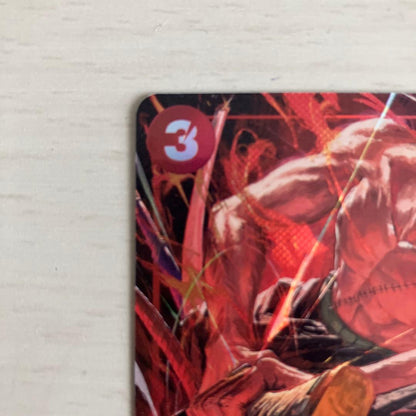 One Piece Romance Dawn R SR Parallel Card No. OP01-025 featuring Roronoa Zoro in excellent condition
