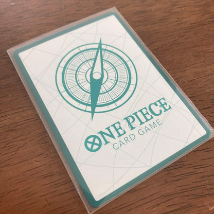 One Piece Card Perona Don super parallel trading card in protective sleeve from Japan import