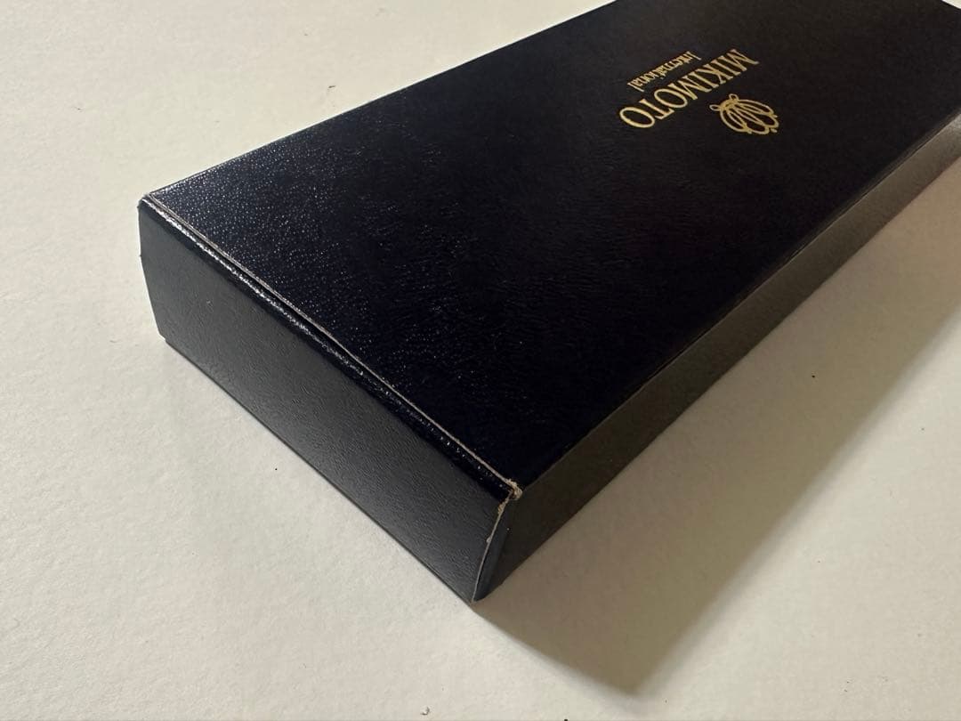 Mikimoto Pearl Decorated Ballpoint Pen with Box and Replaceable Ink Tube — Japan Import