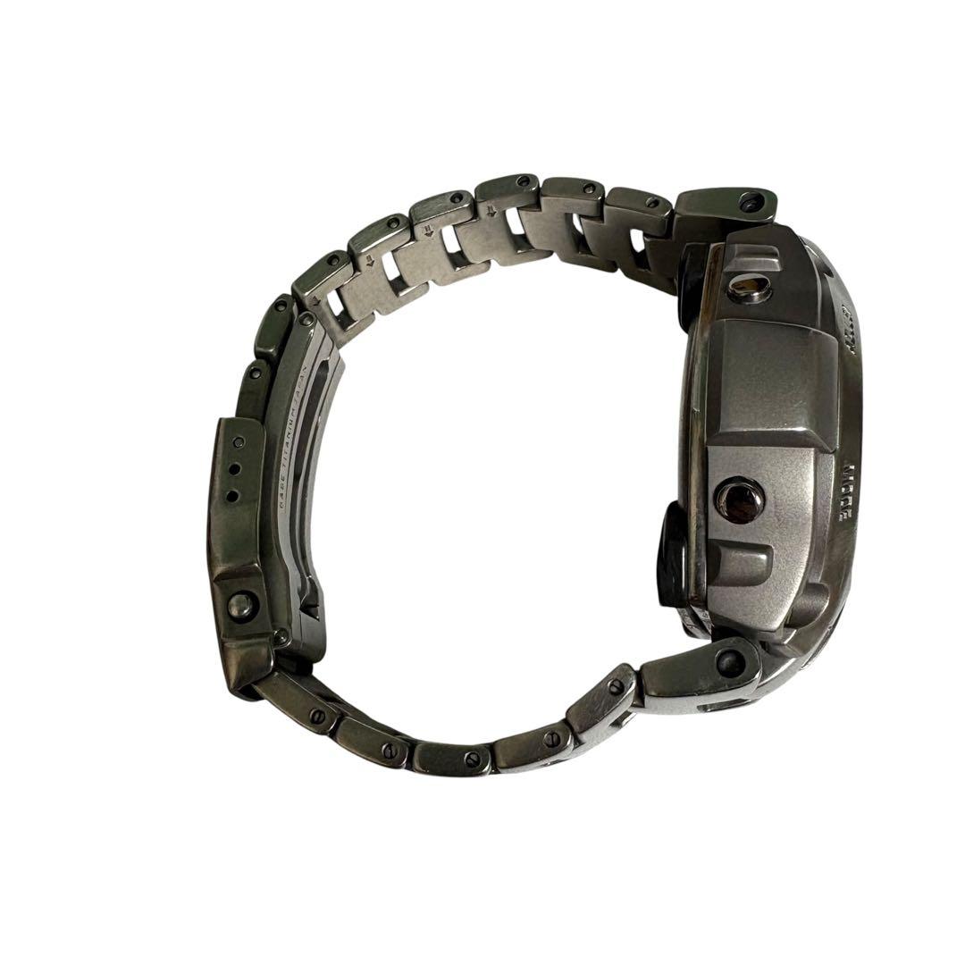 Casio MR-G G-Shock Digital Watch Silver Titanium Metal Case Japan Import