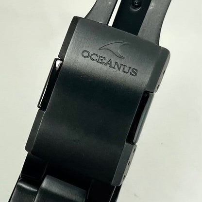 Casio Oceanus OCW-S100 Solar Radio Analog Watch with Black Dial