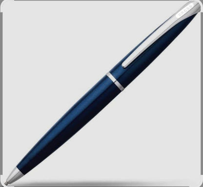Cross Blue Ballpoint Pen with Dedicated Case - Japan Import