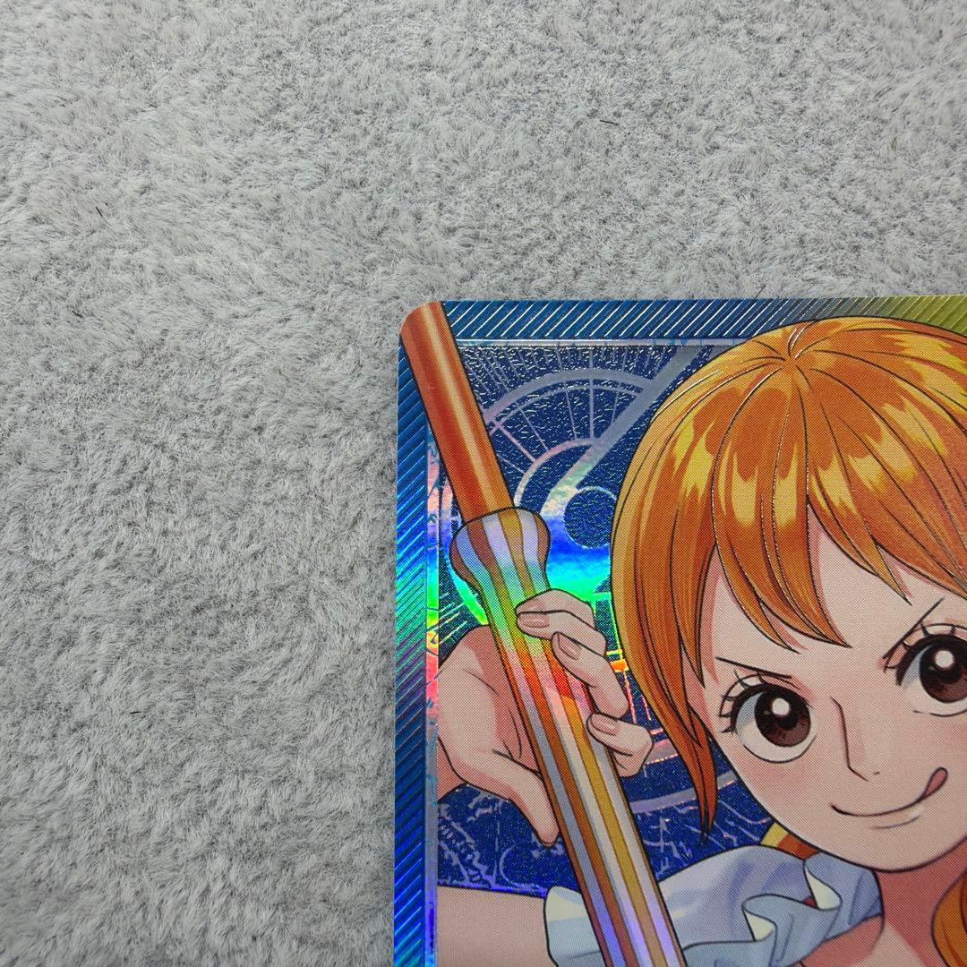One Piece Card Game Nami Leader Parallel card OP11-041 showing character Nami with special attribute and 5000 power
