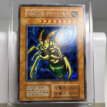 Great Moss DM2 Initial Secret card by Cycle Collection – Japanese collectible card stored in a dark place