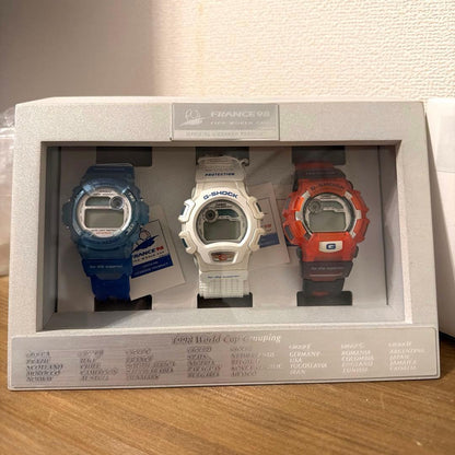 Casio G-Shock FIFA World Cup 1998 Limited 3-Piece Set Collector's Edition