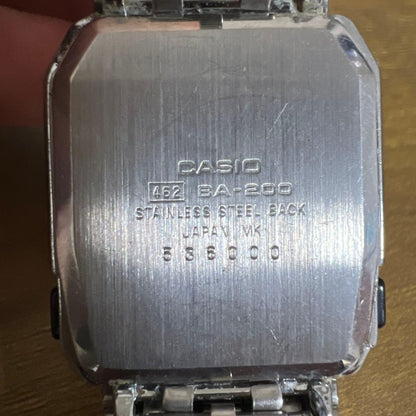 Casio Series BA-200 Multi Alarm Vintage Watch Made in Japan