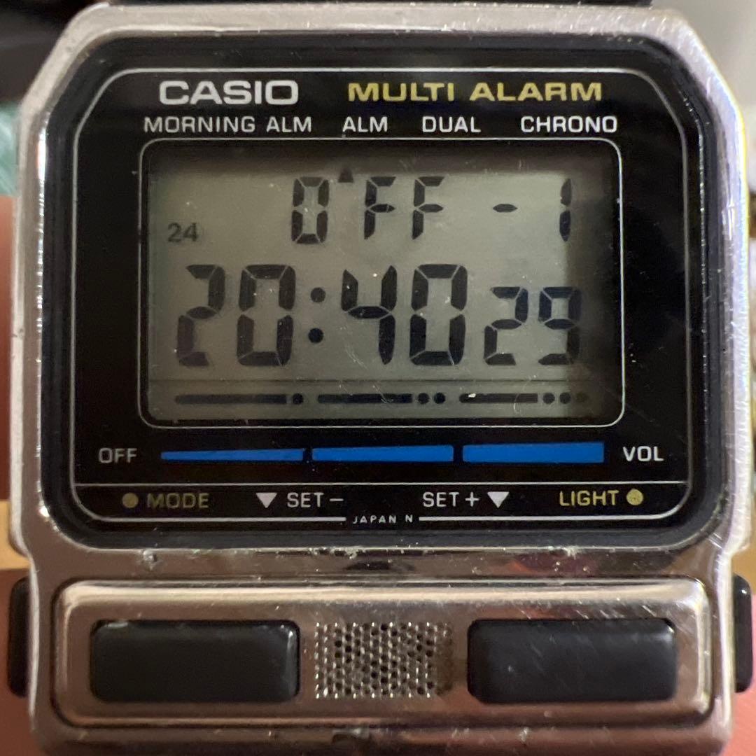 Casio Series BA-200 Multi Alarm Vintage Watch Made in Japan