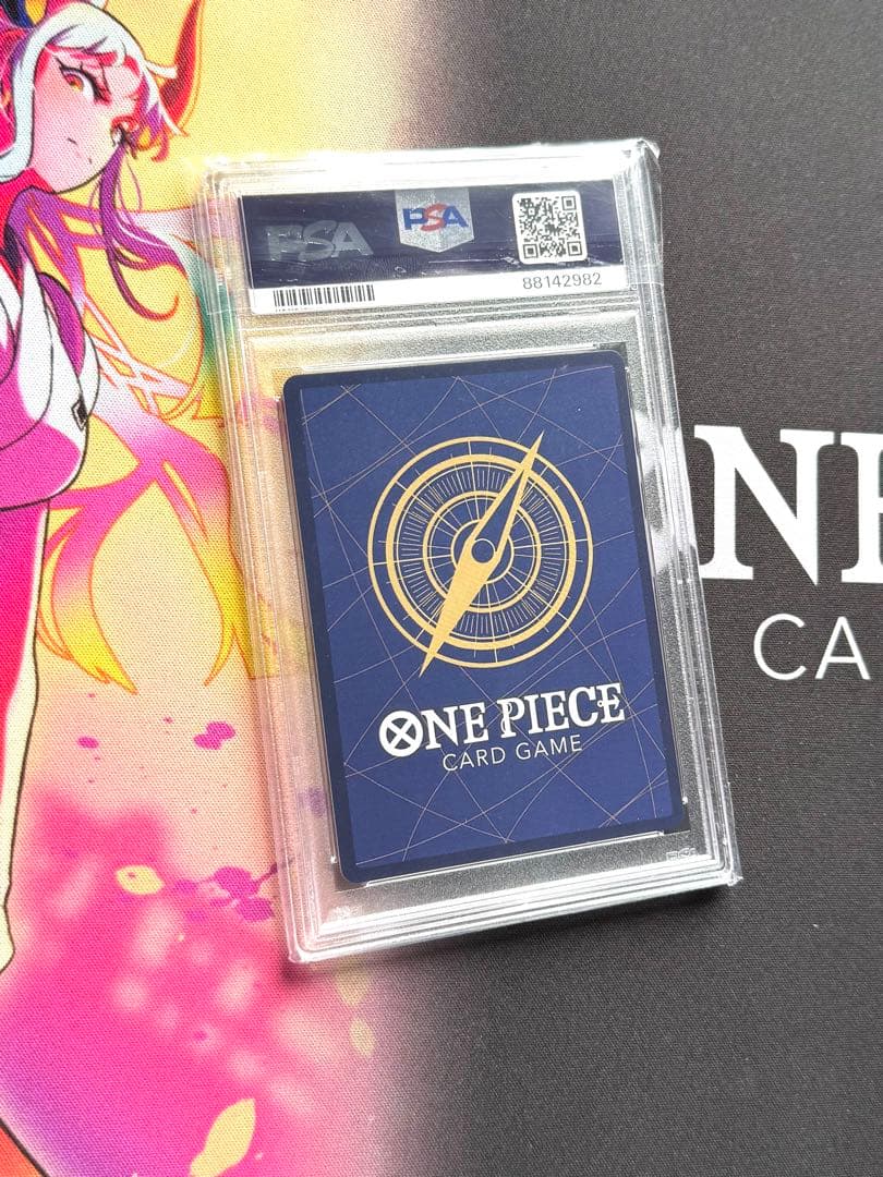 Bandai One Piece Monkey D. Luffy OP05 SR Japanese trading card PSA graded Mint 9