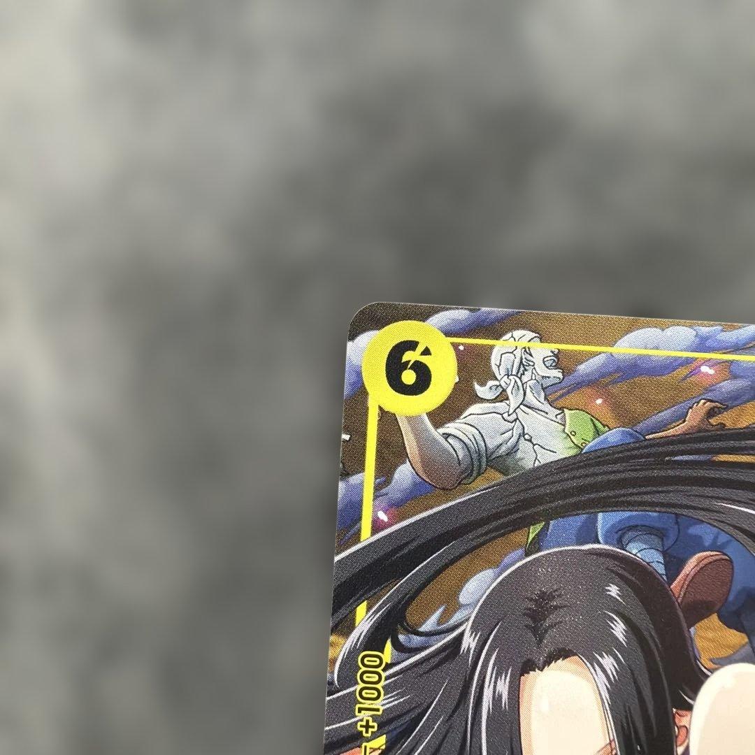 One Piece Boa Hancock character card P-115 yellow attribute with cost 6 and 7000 power