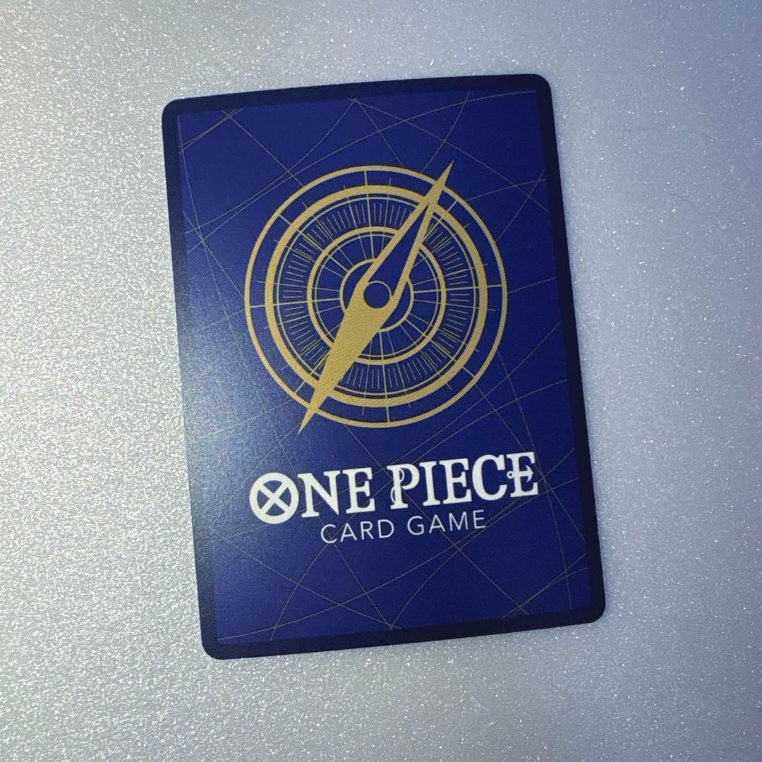 One Piece Card Game Okiku Parallel Card with hologram damage from Wano Country Red Sheath Nine Snakes