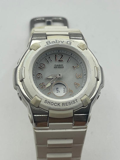 Casio Baby-G BGA-1100 White Solar Radio Signal Wristwatch — Japan Import