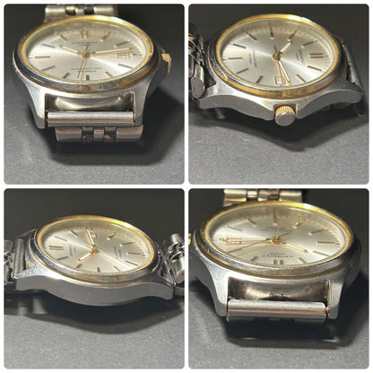 Casio Argent Model ARG-113 Quartz Watch with Silver Dial and Metal Band — Japan Import