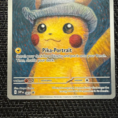Pokemon Card Gogh Pikachu 085 Promotional from Japan with minor handling marks