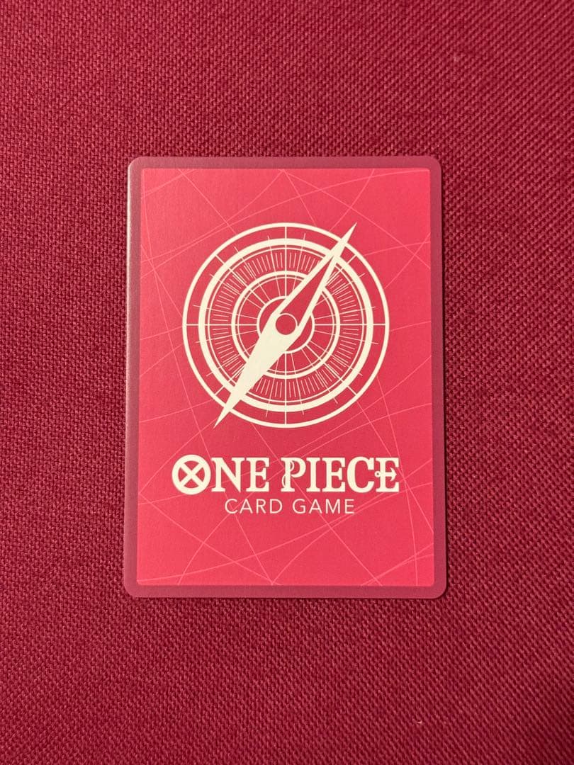 One Piece Donquixote Doflamingo OP04-019 trading card from Japan with minor signs of use in protective sleeve