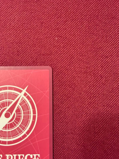 One Piece Donquixote Doflamingo OP04-019 trading card from Japan with minor signs of use in protective sleeve