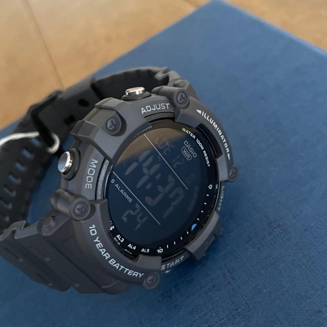 Casio Digital Watch Big Face Outdoor Model Japan Import