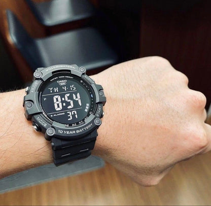 Casio Digital Watch Big Face Outdoor Model Japan Import