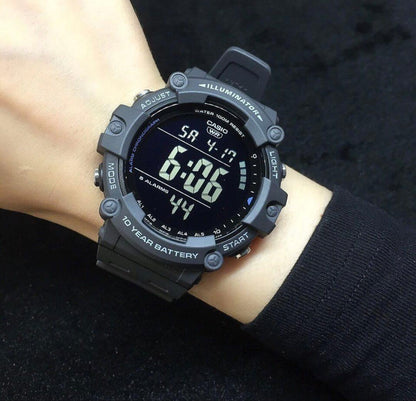 Casio Digital Watch Big Face Outdoor Model Japan Import
