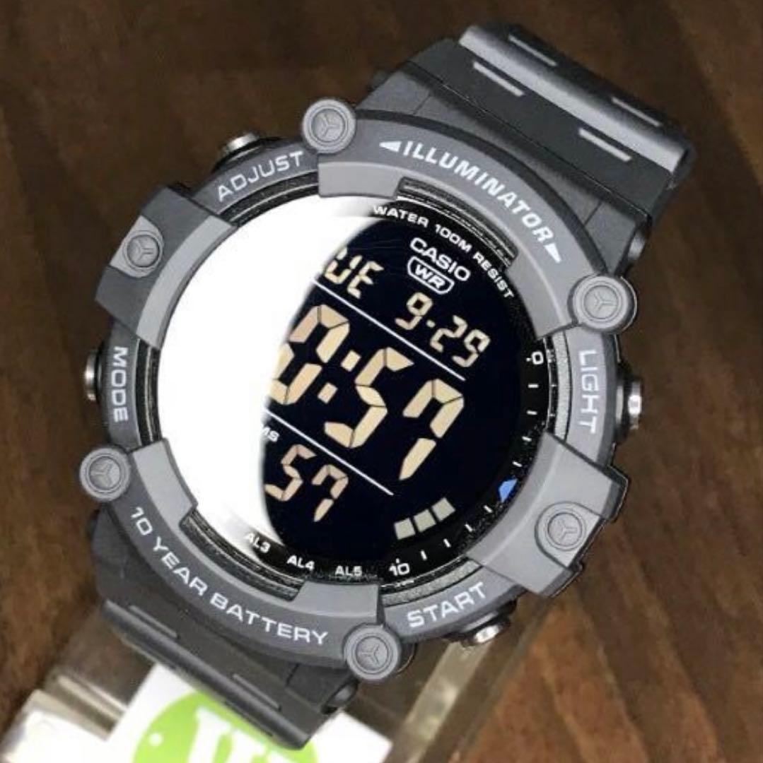 Casio Digital Watch Big Face Outdoor Model Japan Import