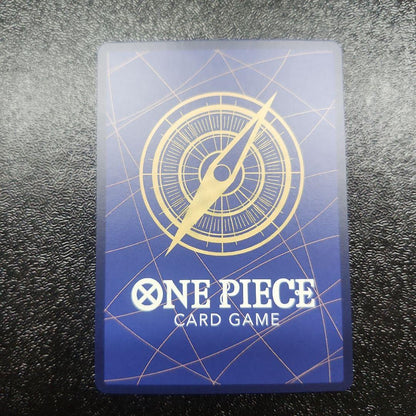 One Piece Boa Hancock SR OP01-078 trading card in protective sleeve
