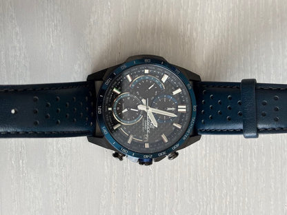 Casio EQW-A2000CL-2AJF Series Chronograph Radio Wave Solar Watch Leather Band