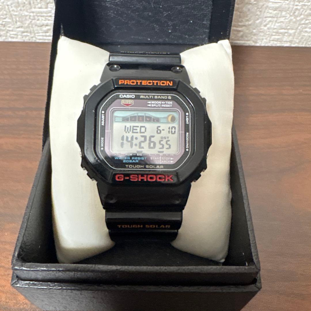 Casio G-Shock G-Lide GWX-5600-1JF Digital Watch with Multi-Band 6 Tough Solar — Japan Import