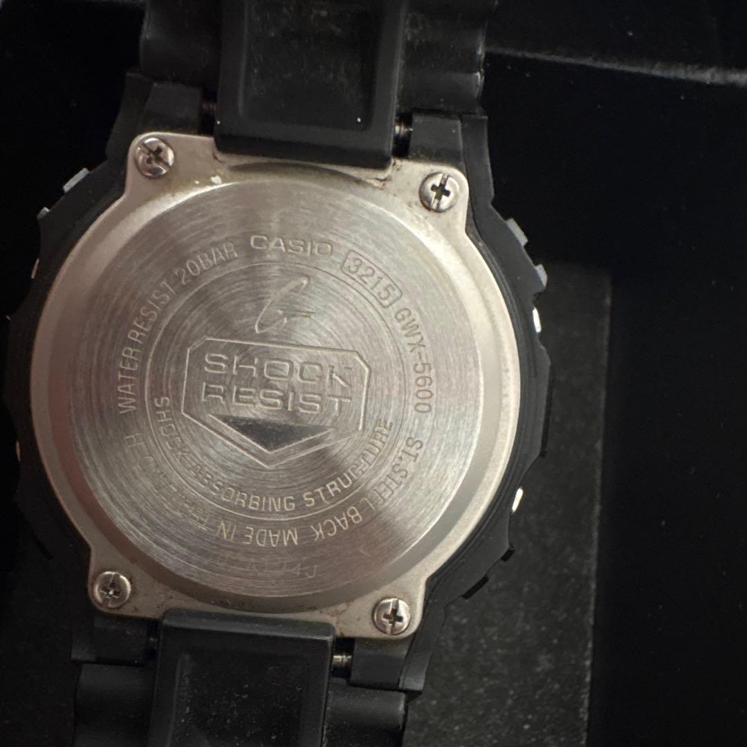 Casio G-Shock G-Lide GWX-5600-1JF Digital Watch with Multi-Band 6 Tough Solar — Japan Import