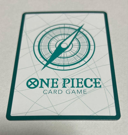 One Piece Don Card Gold Don Jewelry featuring Bonnie Pizza with included sleeves and loader for storage