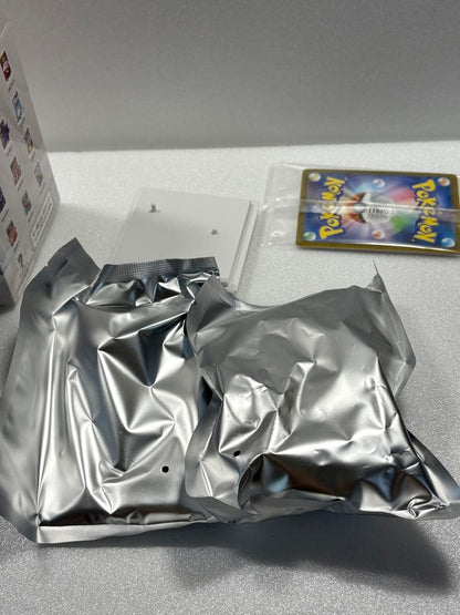 Pokemon Card Game Windie Figure Collection with display frame and unopened card in protective packaging