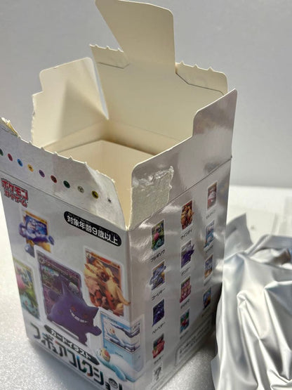 Pokemon Card Game Windie Figure Collection with display frame and unopened card in protective packaging