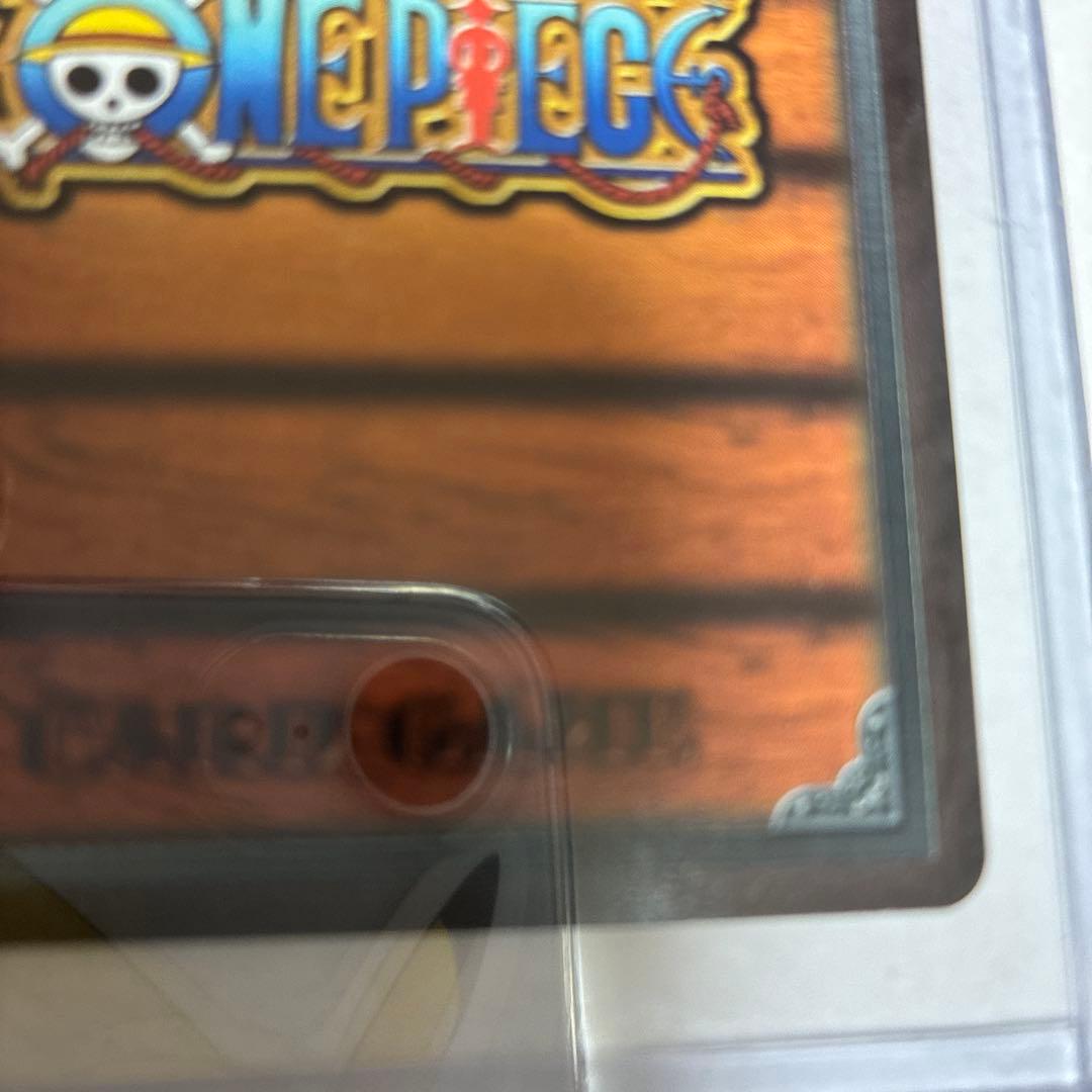 Bandai One Piece Hyper Battle Luffy & Smoker hologram card model JG-102 from 2003 Japan import