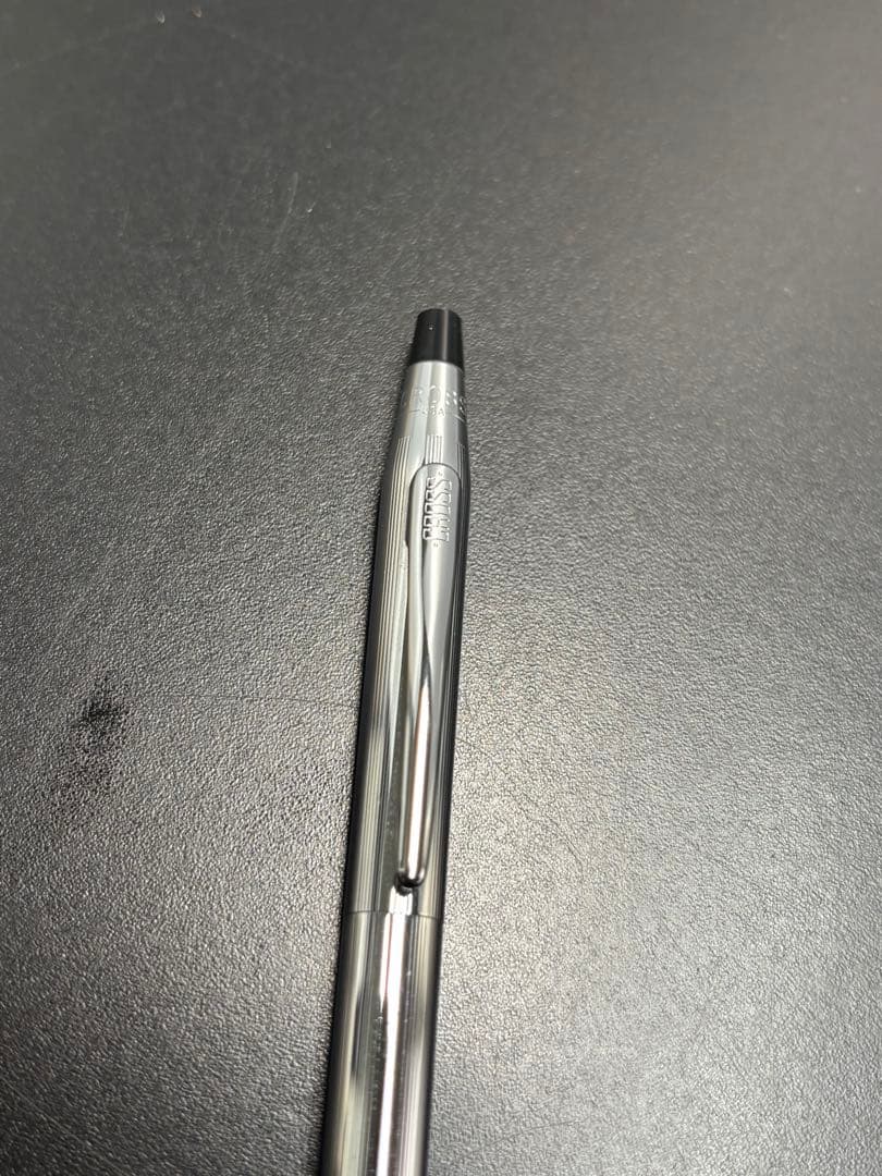 Cross Classic Century ballpoint pen in chrome finish with minor scratches