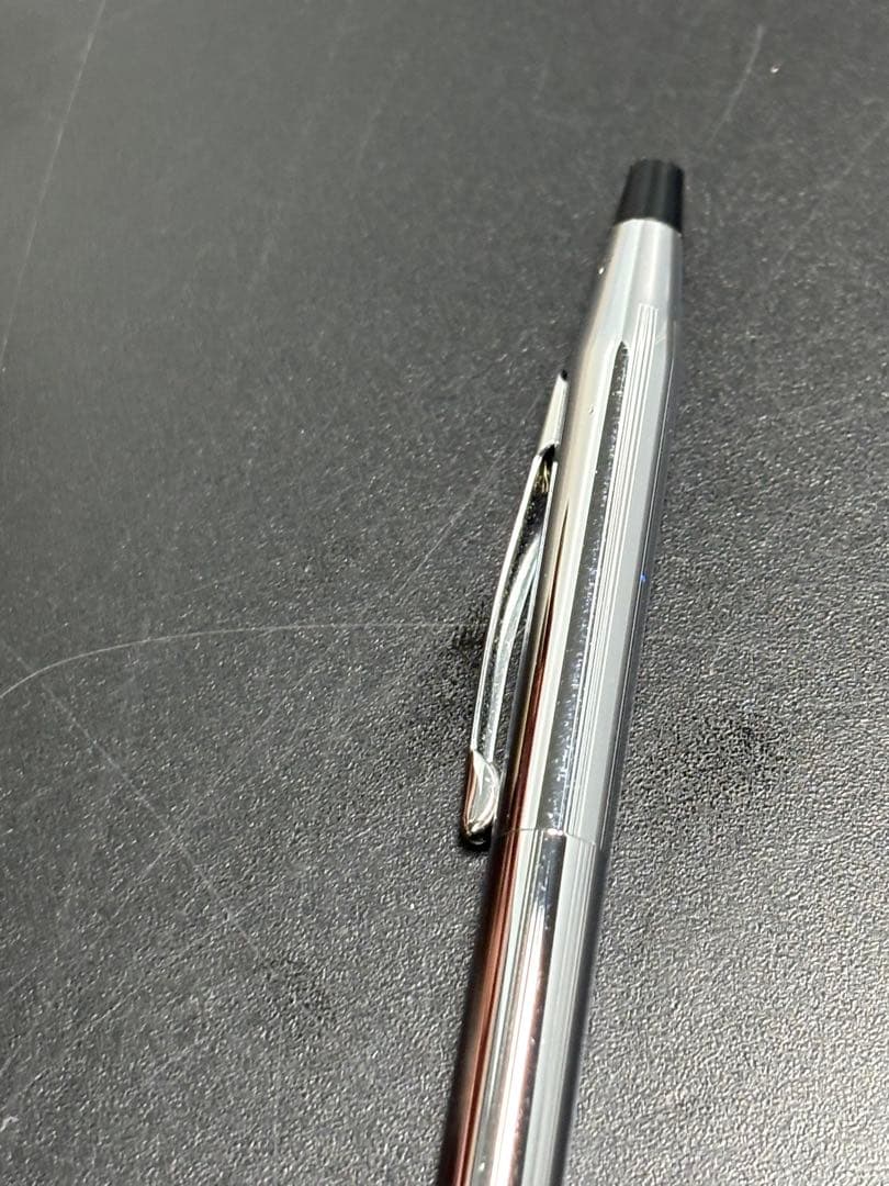 Cross Classic Century ballpoint pen in chrome finish with minor scratches