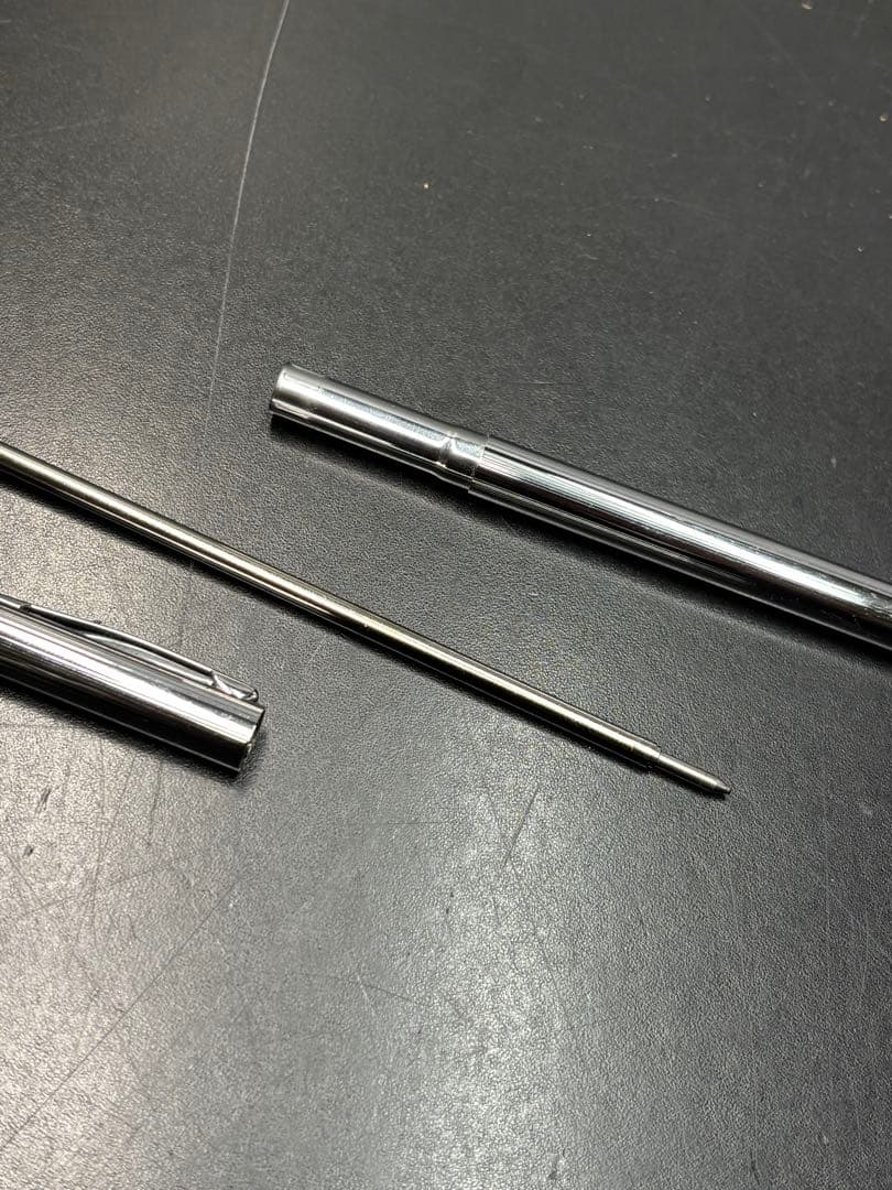 Cross Classic Century ballpoint pen in chrome finish with minor scratches