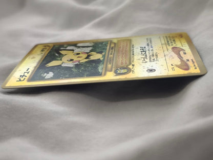 Pokemon Card Neo Premium File 2 Pichu LV.4 old back Japanese collectible from 2000 in good condition
