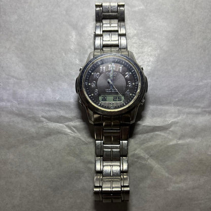 Casio Lineage LCW-100 Tough Solar Radio Wave Watch with Digital and Analog Display
