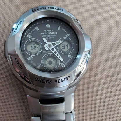 Casio G-Shock Wave Ceptor Watch with Radio Receiver and 200m Water Resistance — Japan Import