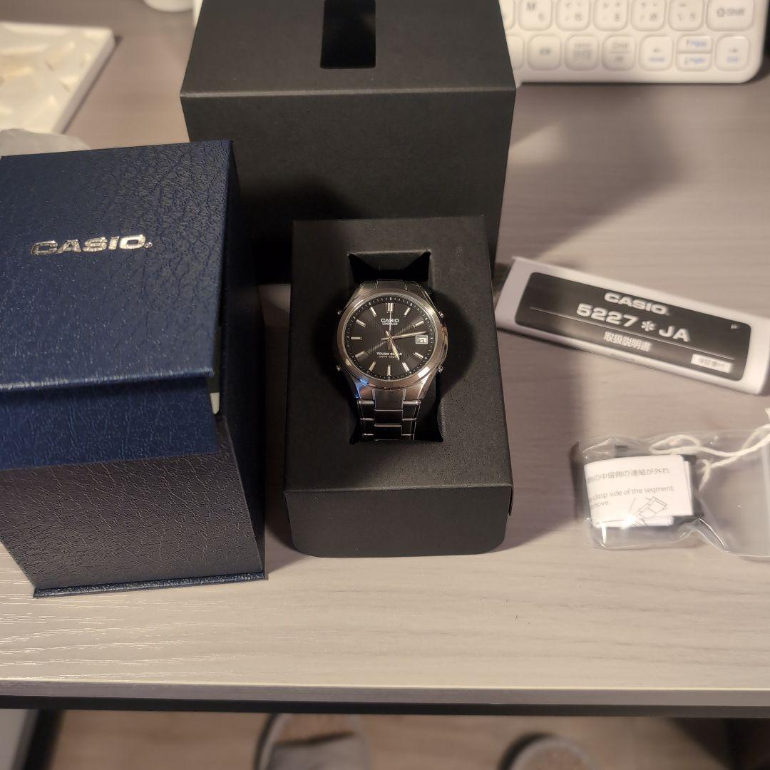 Casio Lineage LIW-120DEJ-1AJF Steel Analogue Watch with Tough Solar and Radio Reception — Japan Import